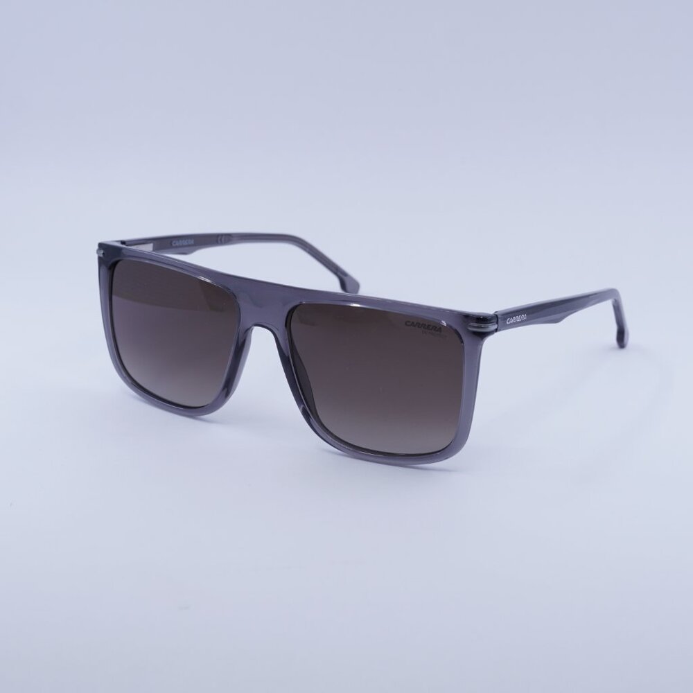 CARRERA 278/S 0KB7 HA Sunglasses Grey Square Frame, Brown Gradient Lenses